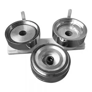 2-1/4" (58mm) Economic Round Interchangeable Die Mould with Plastic Slide Rail for DIY Badge Maker Machine