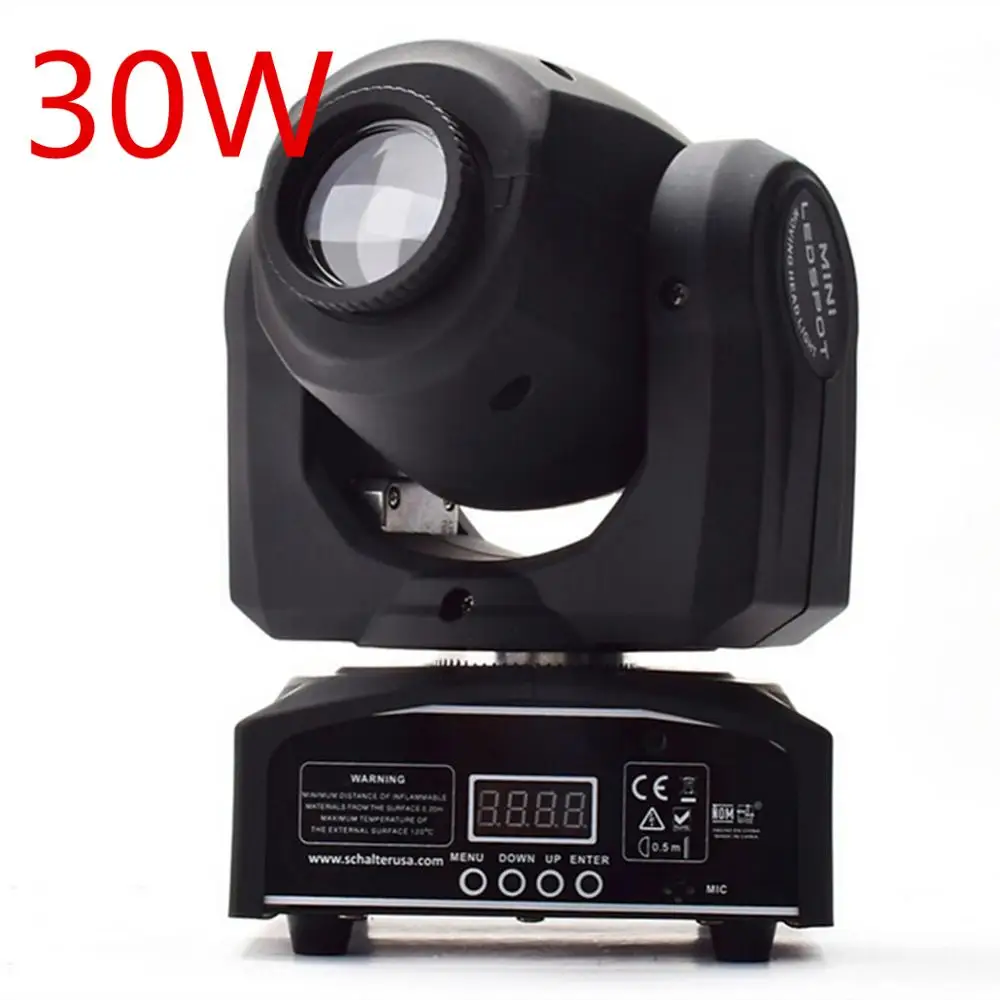

30W LED Spot Moving Head Light/USA Luminums dmx controller dj Spot Light dmx controller disco light moving head