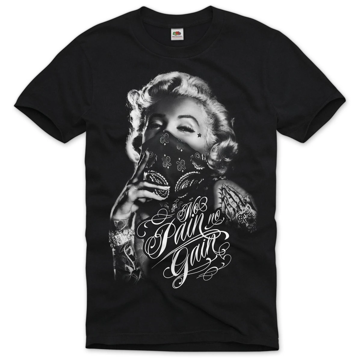 Marilyn monroe shirt with bandana Clearance