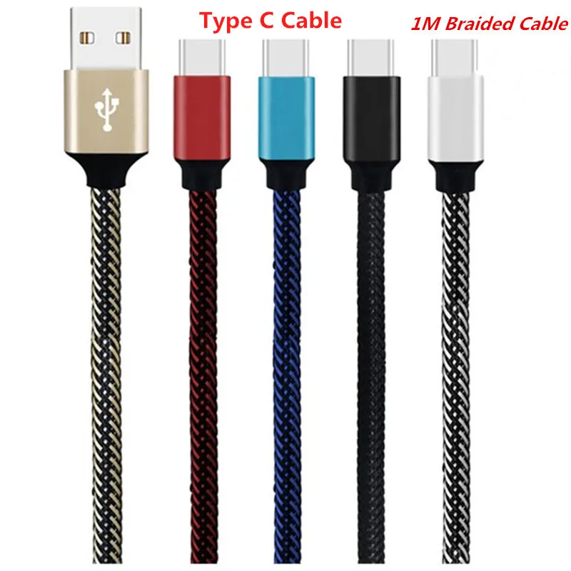 Usb type C кабель для телефона Универсальный зарядный кабель type c провод для быстрой зарядки 100 см для Xiaomi mi 9 pro 8 8se 6 6x CC9 a3 a2 Red mi 8A