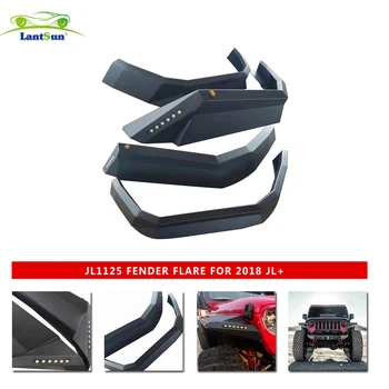 

JL1125 FENDER FLARE Lantsun For Jeep for wrangler JL 2018+ fender flares Aluminum Alloy LANTSUN