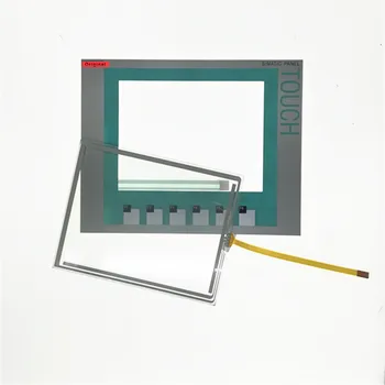 

Digitador Da Tela de toque para 6AV6 647-0AD11-3AX0 KTP600 KTP600 com Teclado de Membrana Interruptor Do Painel de Toque para 6A