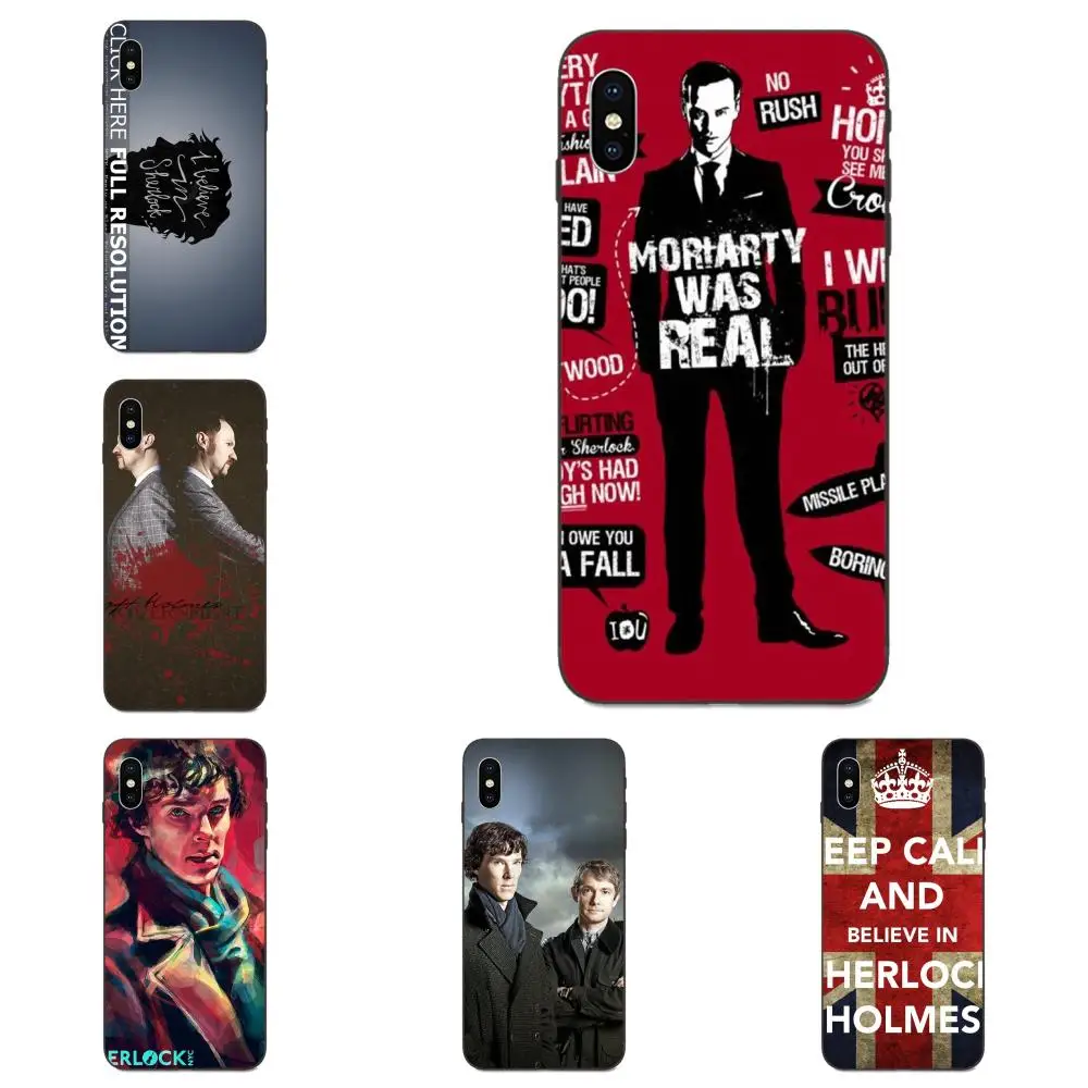 Red Sherlock Soft Covers For Xiaomi Redmi Note 3 3S 4 4A 4X 5 5A 6 6A 7 7A K20 Plus Pro S2 Y2 Y3 | Мобильные телефоны и