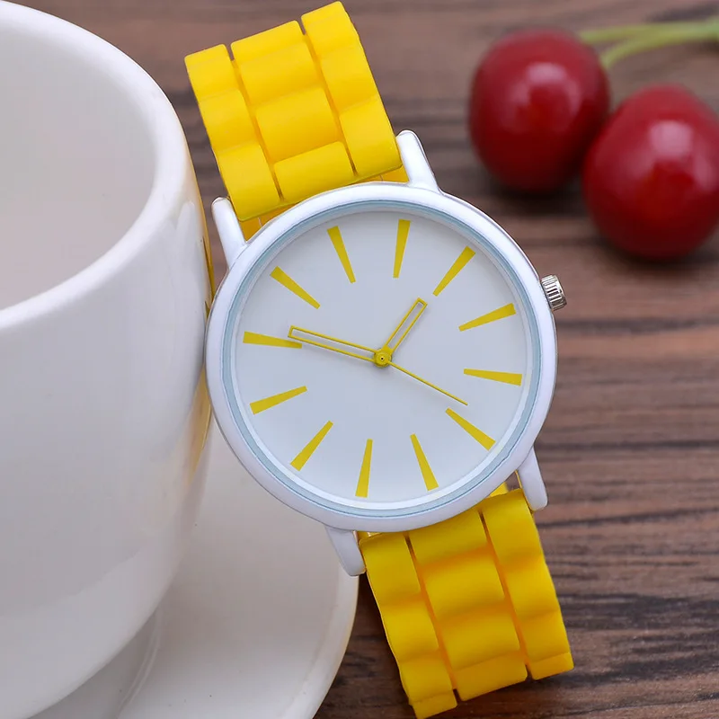 Fashion Women of fashion watches, silicone jelly watch luxury brand women casual ladies Quartz Wrist Watches relogio feminino 