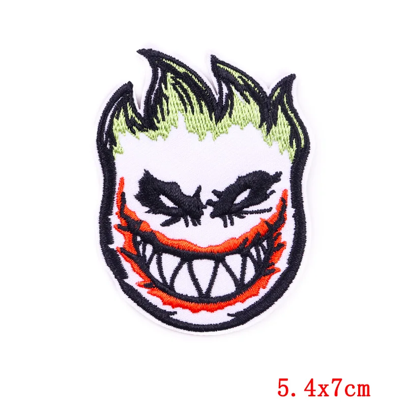 Basketball Stickerei Patches für Kleidung Punk/Schädel Eisen Auf Patch Aufkleber Patches Für Kleidung Applique Streifen Abzeichen DIY – Detail 3