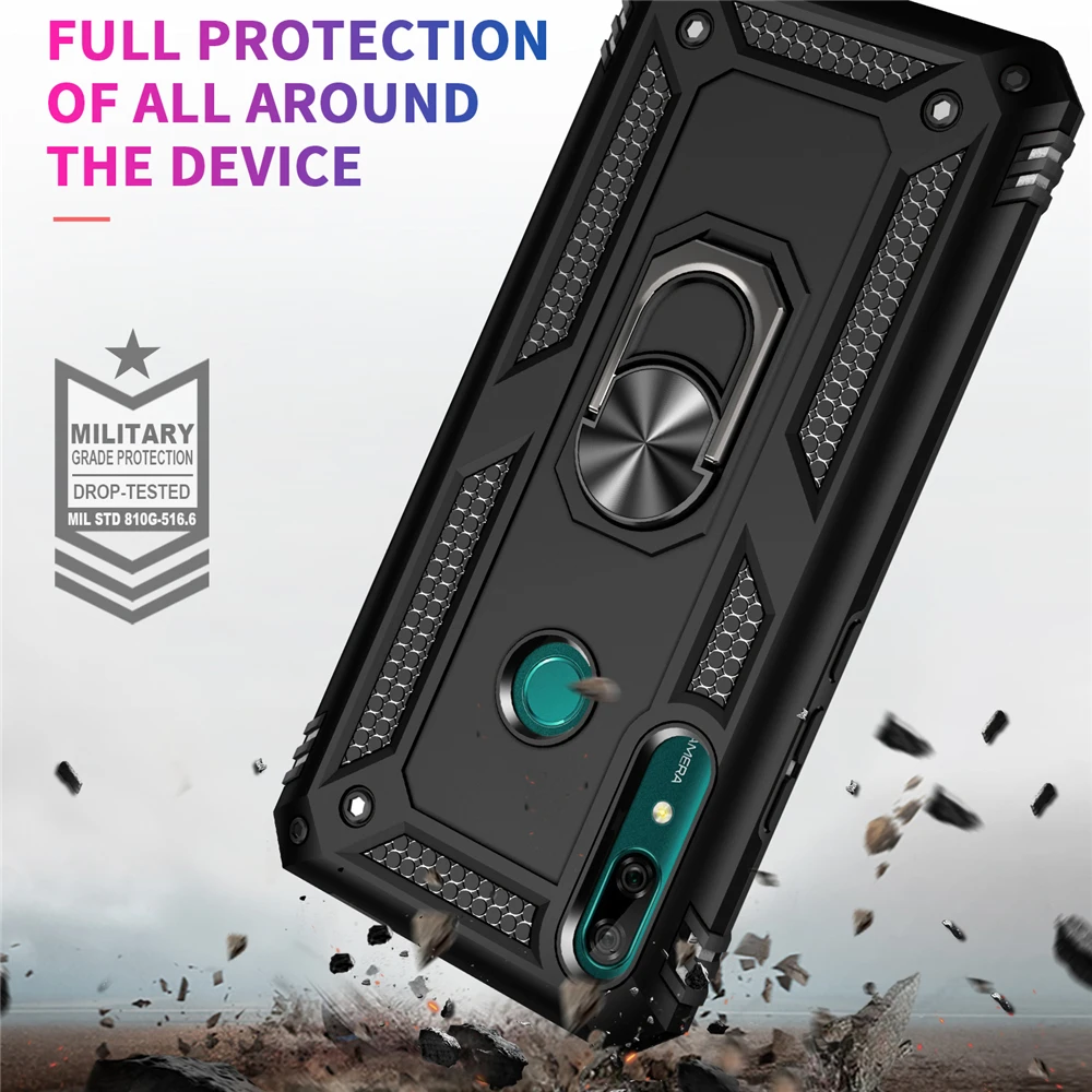 Бронированный противоударный чехол для Samsung Galaxy A10 A20 A30 A40 A50 A60 A70 A80 A90 A10E A20E A10s A20s A30s A50s A40s автомобиля кольцо крышки