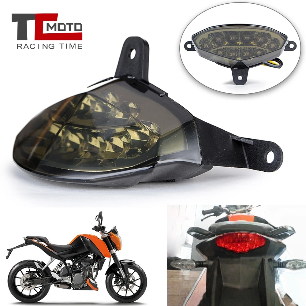 For Ktm Duke 200 125 390 250 Motorcycle Led Tail Brake Light