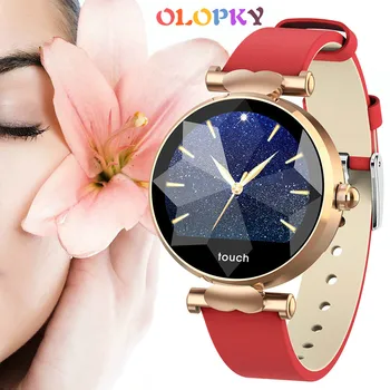 

B80 Smart Watch H3 Women Smartwatch Diamond Glass Lady Reloj Blood Pressure PPG Heart Rate Monitor Fitness Tracker Call Reminder