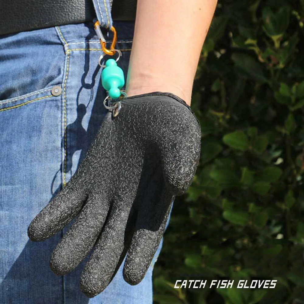 Full Finger Fishing Glove With Release Fisherman Catch Fish