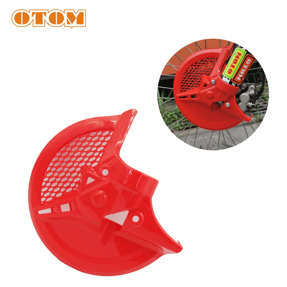 OTOM For Honda Motorcycle Front Brake Disc Rotor Guard Cover Protector ...