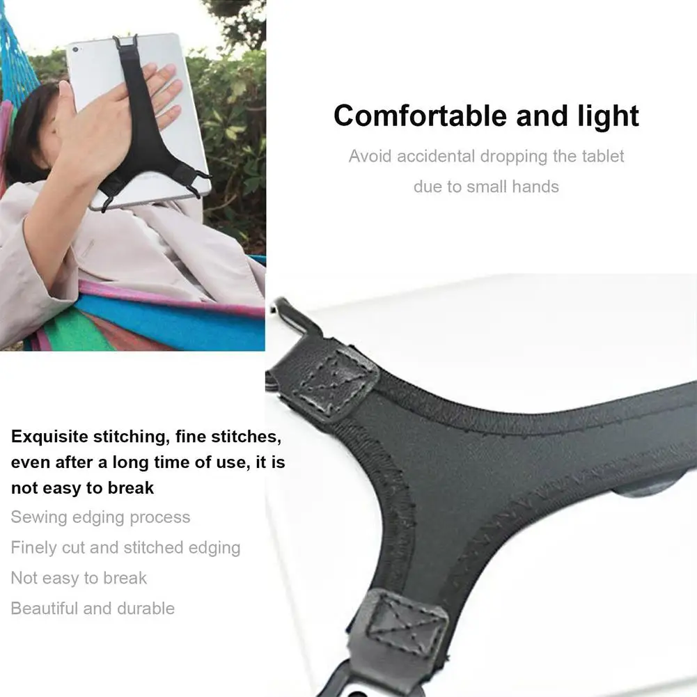 For pad For Kindle Portable Tablet Hand Band With Finger Sling Band StrapTablet Handed Grip Strap Holder for 9-11 inch Tablets