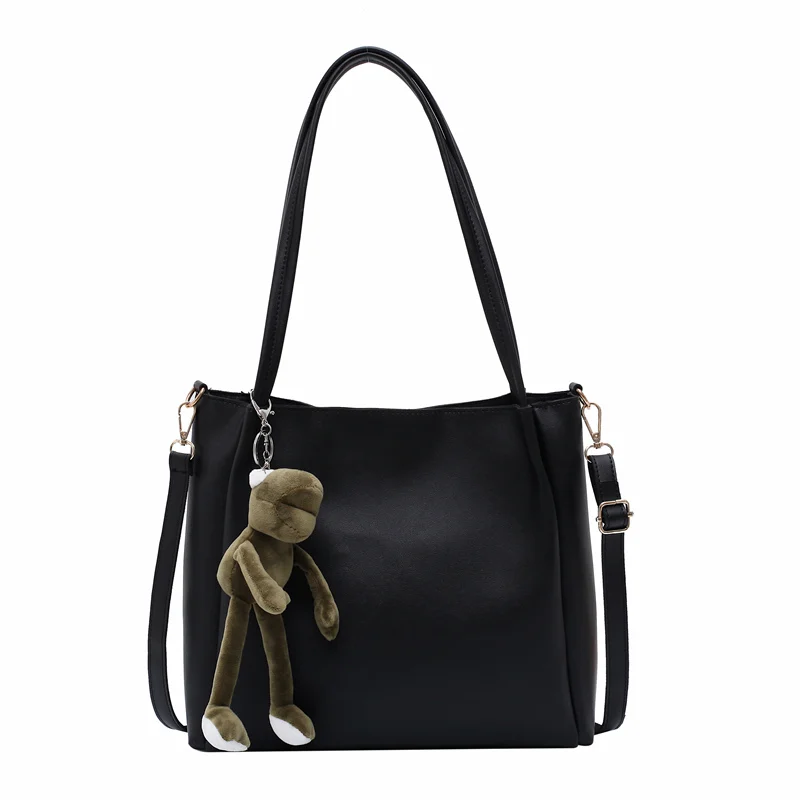 

Autumn Smooth Tote Bag Women 2019 New Wave Korean Version of the Wild Messenger Bag Large Capacity Chic Handbag Fashion