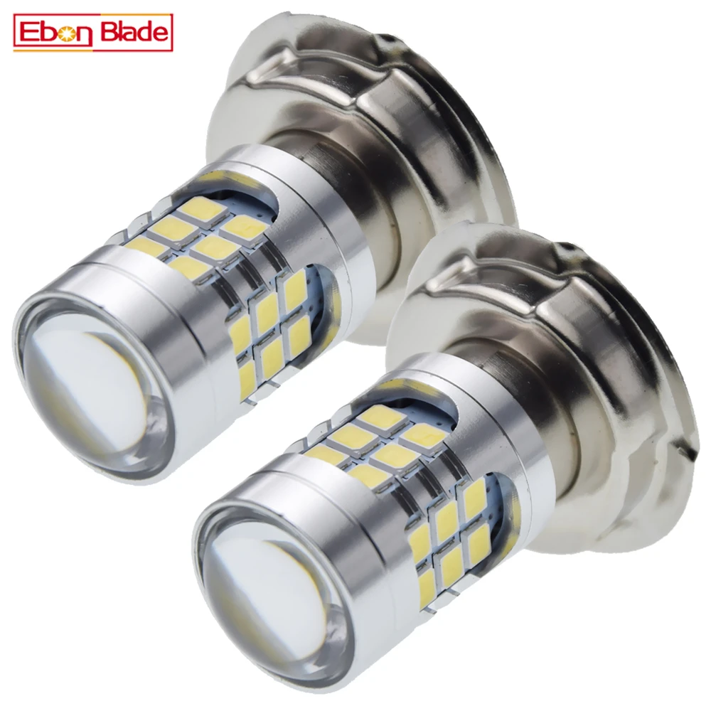 Ampoule Led Jaune Citron P26s, Phare De Moto, Atv, Scooter, Moteur 6v 12v  Dc, 5730 26smd, 1 Pièce - Moto Phare Ampoules - AliExpress