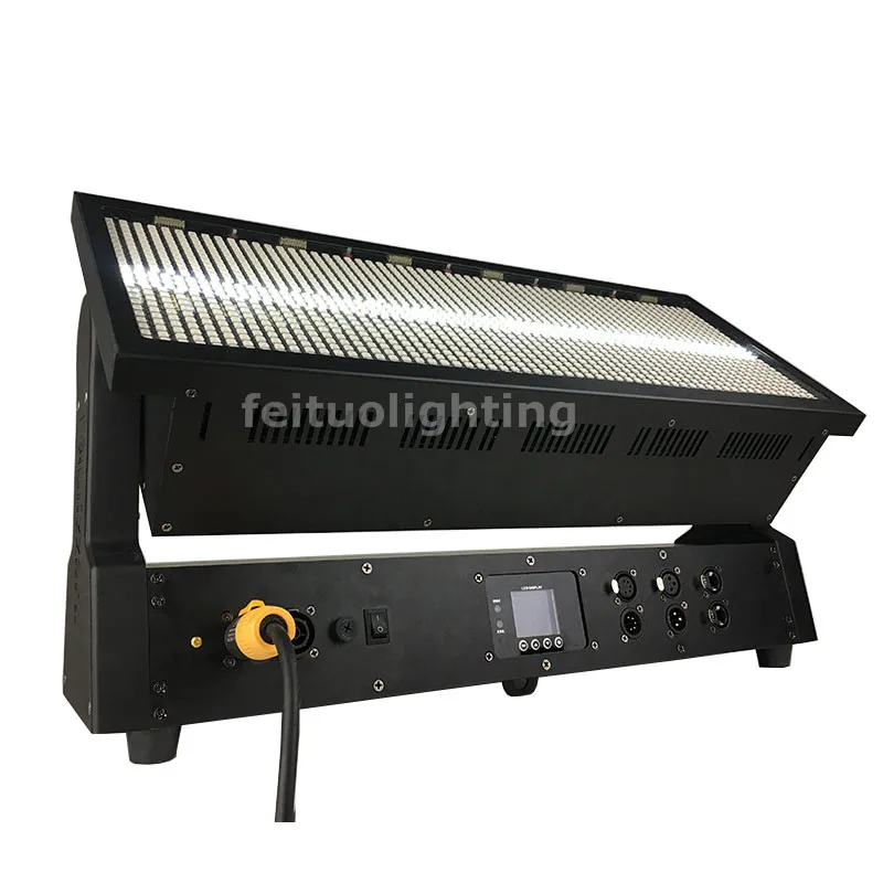 

2pcs With Artnet Function IP65 Waterproof Moving Head Strobe Light 1320x0.2w RGB 3IN1 Wash Stage Light