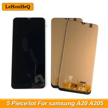 

5 Piece/lot LCD For Samsung A20 A205 A205F A205FN LCD Display Touch Screen Digitizer Assembly For samsung A205 LCD Replacement
