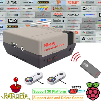 

Raspberry Pi 3B+ (B Plus) Arcade Full Kit 128GB SD Card with 18000+ Games Arcade RetroPie Emulation Station ES IR Remote Control