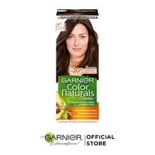 Garnier Стойкая питательная крем-краска для волос "Color Naturals" с 3 маслами, оттенок 4.1/2, Горький Шоколад, 110 мл