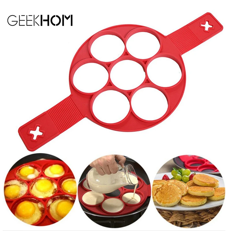 Geekhom формы для омлета силиконовые антипригарные фантастические яйца блинчики