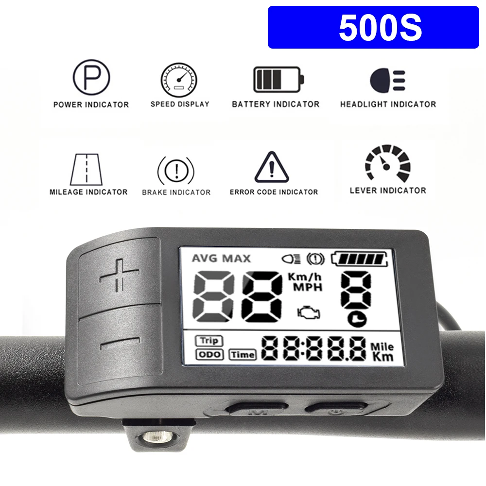 Дисплей для электровелосипеда Bafang BBS01B BBS02B BBSHD Mid Motor 850C 750C 500C ЖК дисплей и TFT
