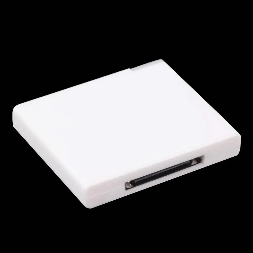Bluetooth v2.0 A2DP Music Receiver 1 Adapter for with Docking Pin 30 For Speaker LED Dock Station - Color: White