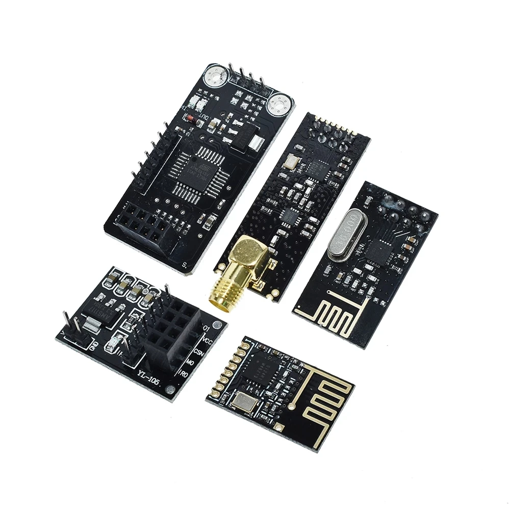 NRF24L01 + 2 4G модуль беспроводной передачи данных 4 ГГц обновленная версия PA LNA 1000