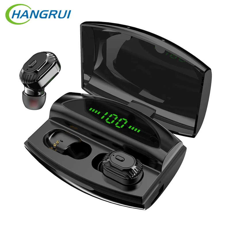 XG20 TWS Wireless Earphone Bluetooth Headphones LED Power Display Mini Sport 8D Stereo Earbuds Headset with 2200mAh Charging Bin