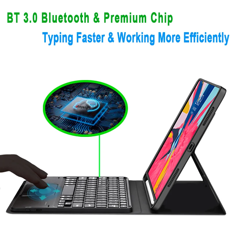 Magic Keyboard iPad Pro 12.9 Keyboard Case 2015 1rst 2nd 3rd 4th 5th 6thGeneration ipad case,tablet case,ipad keyboard case
