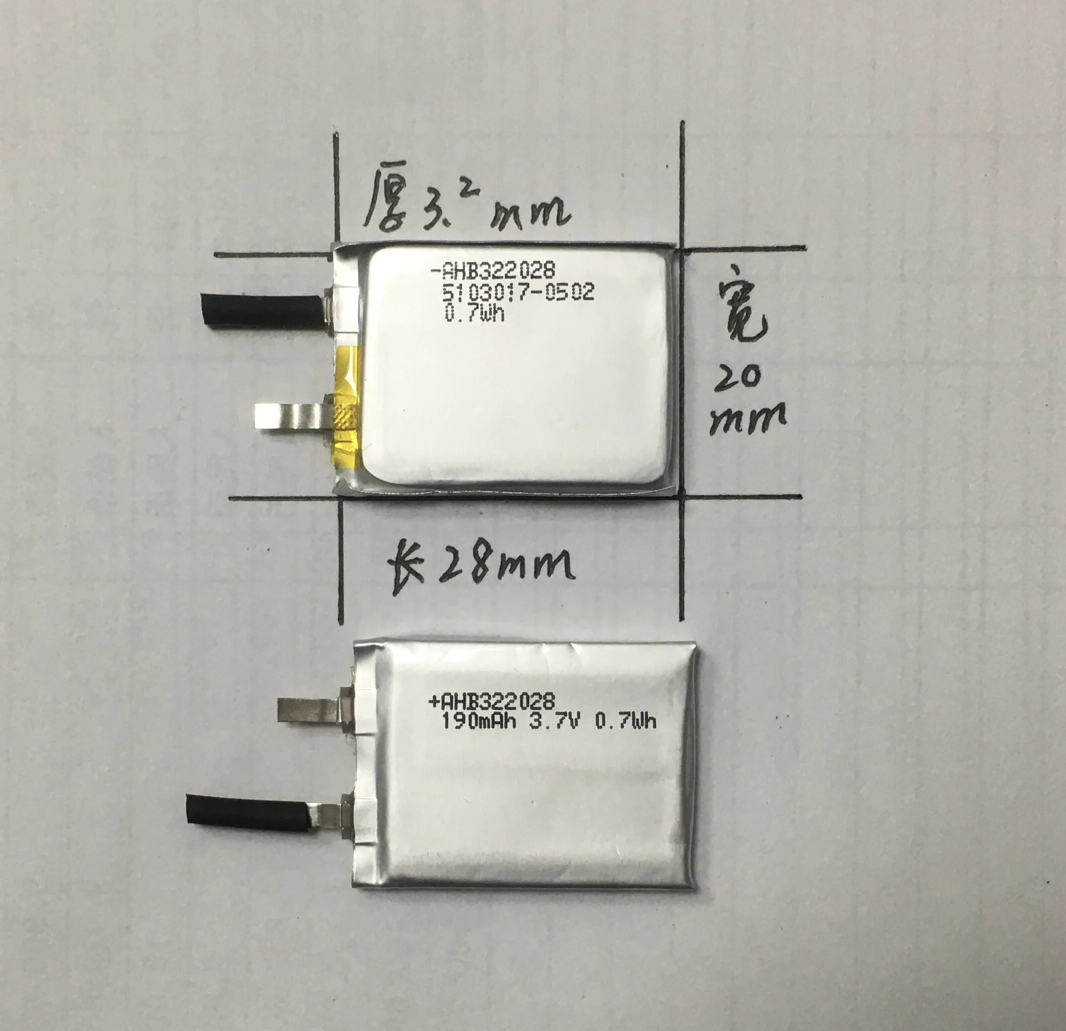 new 2PCS/Lot Original Replace AHB322028 Battery For TomTom Runner Cardio  Smart Watch Batterie Accumulator|Battery Packs| - AliExpress