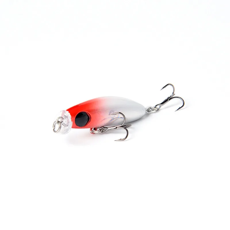 Japan Mini Minnow Fishing Lure Topwater 40mm 2.5g Bait With Mustad Hook Creek Trout Artificial Swimbait  Fishing Tackle