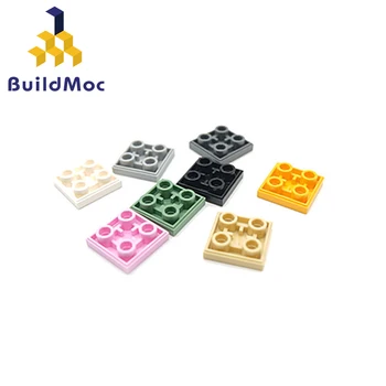 

BuildMOC Assembles Particles 11203 2x2 For Building Blocks Parts DIY enlighten block bricks Educatio