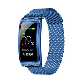 

New F28 Smartwatch with Heart Rate Monitor Blood Pressure Clock Smart Waterproof IP68 Physiological Cycle Watch Support for Wome