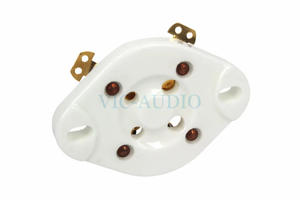 2 шт. 4 шпильки DIY вакуумная трубка розетка для 2A3 300B FU-811 274A 572B электронная трубка керамическая розетка