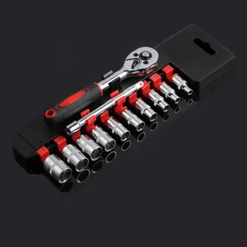 

Auto Repair Sleeve Wrench Set 12 Piece 1/4 Sleeve