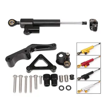 

Motorcycle Steering Damper Lever Bracket Titanium Measurement Aluminum Stabilized Shock Absorber For Ducati 696/796/795