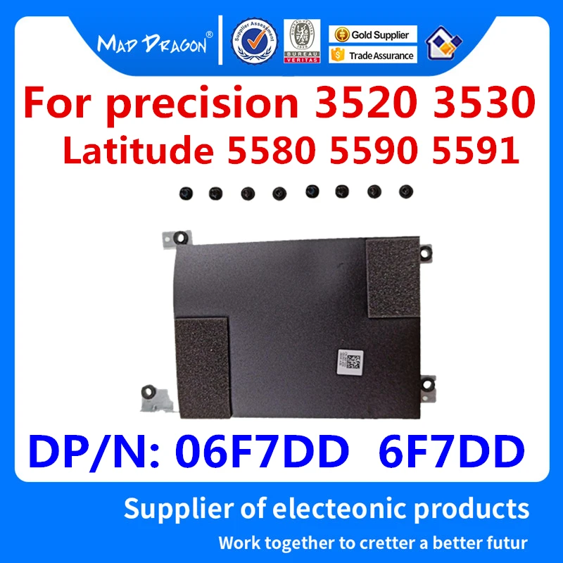 New Original Bracket Hard Drive Caddy for Dell Precision 3520 3530 M3520 M3530 Latitude 5580 5590 5591 06F7DD 6F7DD | Автомобили и