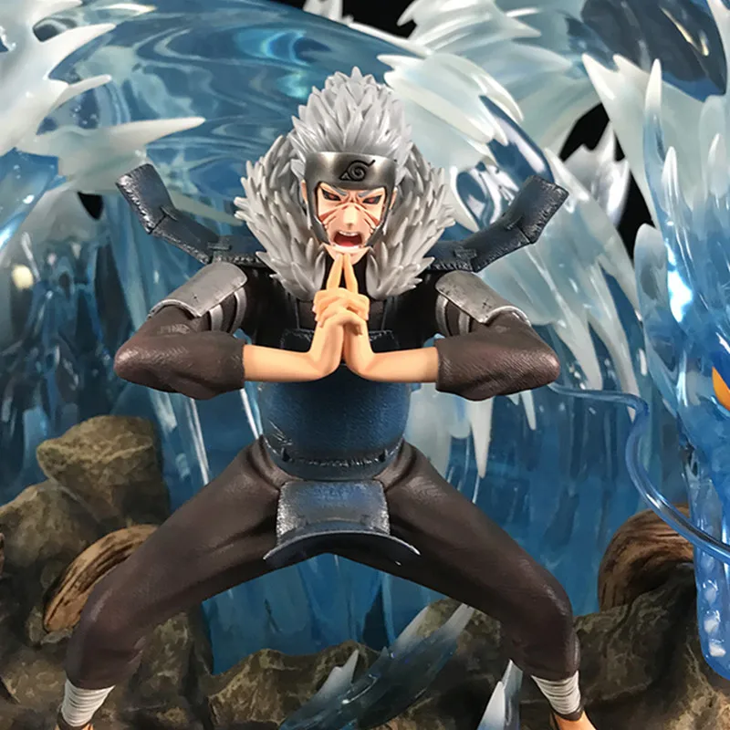 Наруто Hokage Senju Tobirama suion Ninjutsu GK статуя смолы фигурка Коллекция Модель игрушки X4168