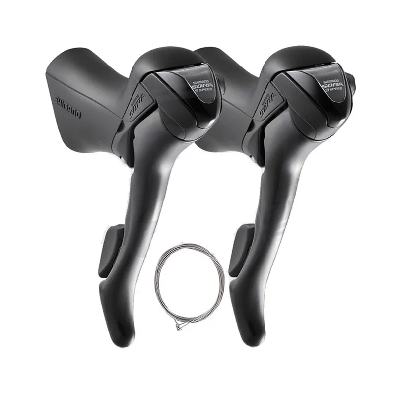 ST-3500 18S Pair SHIMANO SORA ST-3400/ST-3500 ручная Сменная головка 2*9 мотоциклетные 18 скорость переключения руки черный - Цвет: ST-3500 18S Pair