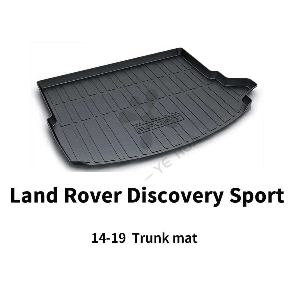 Land Rover Discovery Sport 14-19 Черный Тяжелый Грузовой напольный коврик-защита багажника для