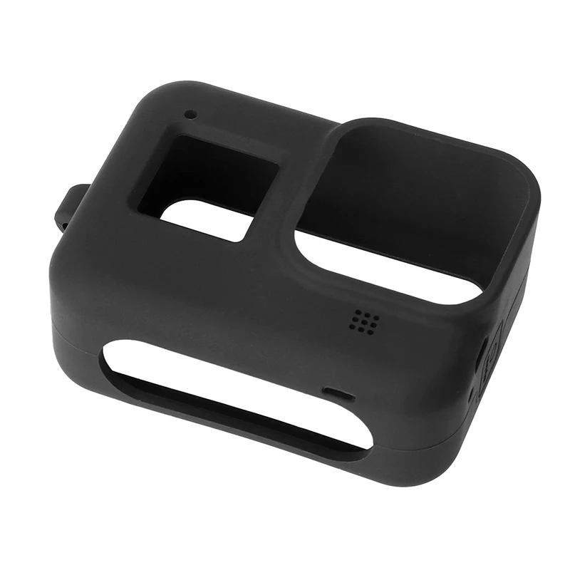 Soft Silicone Case Protective Cover Shell + Lanyard For Gopro Hero 8 Black Action Camera Accessoriess