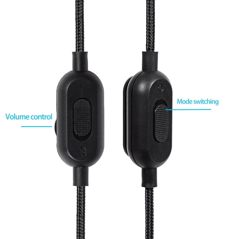 Portable Headphone Cable Audio Cord Line for Lo gitech GPRO X G233 G433 HyperX Cloud Mix Cloud Alpha Earphones Headset