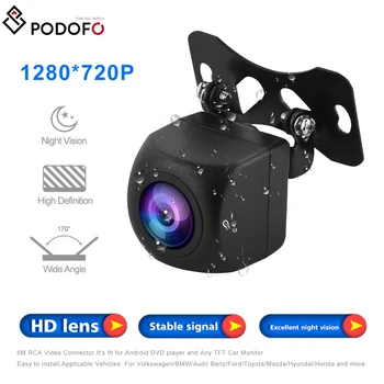 

Potofo AHD Rear View Camera Car Back Reverse Camera IP68 Waterproof Night Vision Parking Assistance Cameras