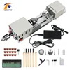 Mini Wood Lathe Machine DIY Woodworking Miniature Buddha Pearl Lathe Grinding Polishing Beads Wood Drill Rotary Tool 12-24VDC ► Photo 1/6