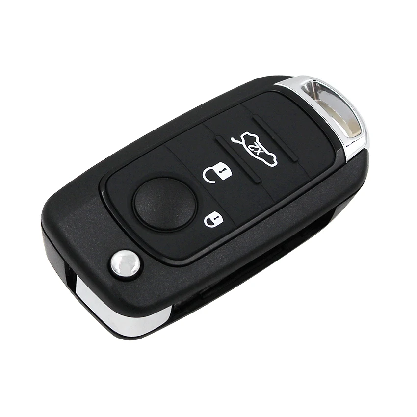 3 button Folding Flip Remote Key shell for Fiat new model keys