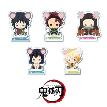 

Anime Demon Slayer Kimetsu No Yaiba Kamado Nezuko Standing Figures Card Hottest Garage Kit Decoration Gift