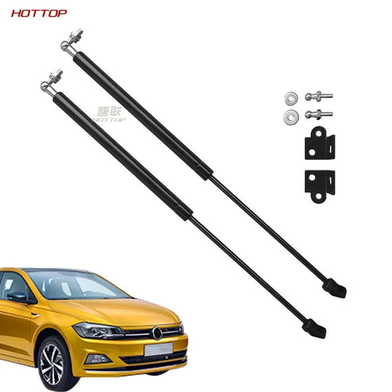 Front Hood Engine Cover Supporting Hydraulic Rod Strut Spring Shock Bars Bracket for Volkswagen VW polo plus 2019 | Автомобили и