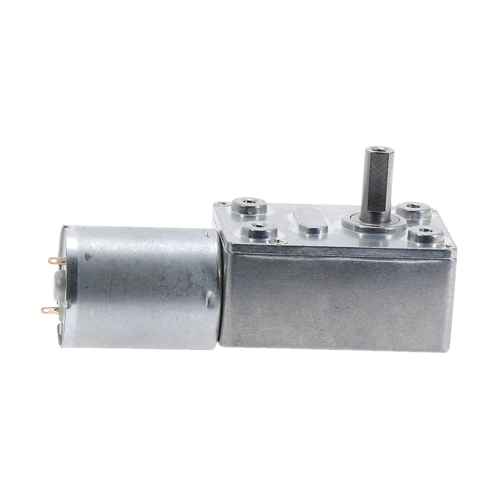 DC 12V червячный редуктор мотор 2 100 об/мин Реверсивный высокий крутящий момент