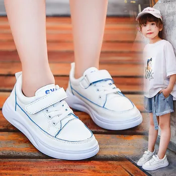 

Children's White Shoes 2019 Autumn and Winter New Boys and Girls Sports Shoes Casual Shoes