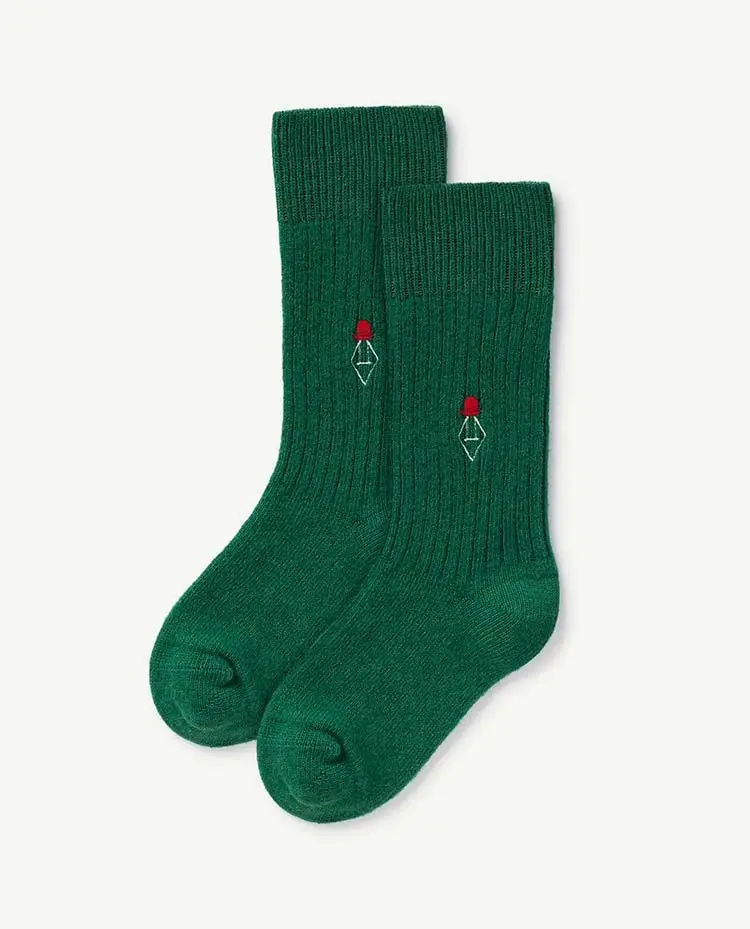 Брендовые носки для девочек на осень и зиму новые модные хлопковые носки с принтом для маленьких детей - Цвет: 1