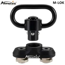 Alonefire M590 M-lok QD Sling Swivel Mount Sling Swivel 1.25 Inch Adapter for M lok Rail