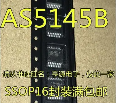 

Free shipping 10PCS AS5145B AS5145B-HSST AS5145B-HSSM SSOP16